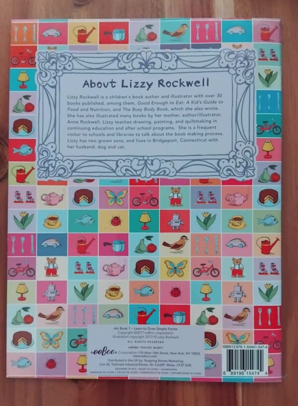 Learn To Draw: Simple Forms In The Home And Garden – Lizzy Rockwell secondhand book