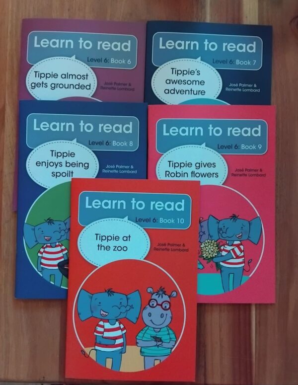 Learn To Read With Tippie The Elephant - Level 6 - Book 6-10