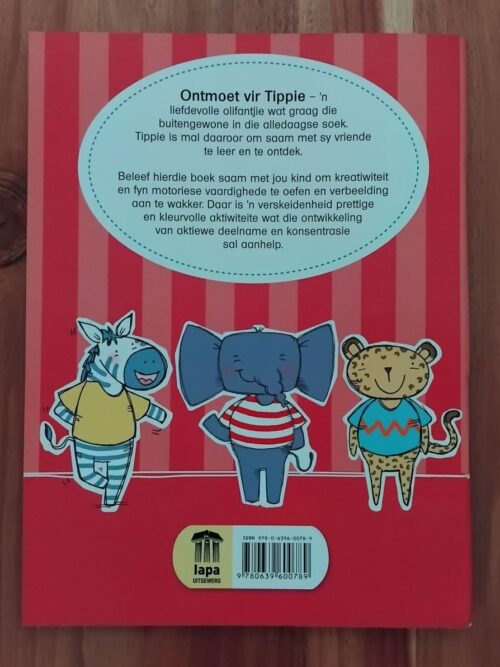 Leer My Lees Met Tippie Die Olifant Plakker- en Aktiwiteitsboek secondhand book