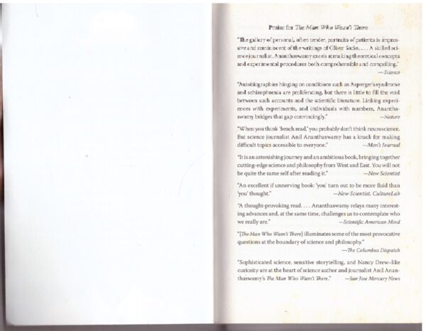 The Man Who Wasn't There - Anil Ananthaswamy