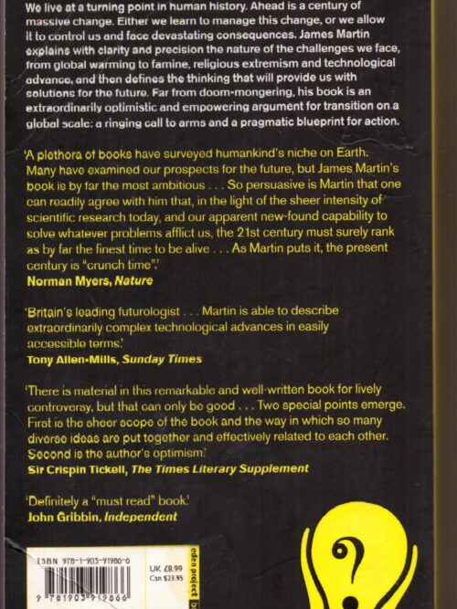 The Meaning Of The 21st Century – James Martin secondhand book