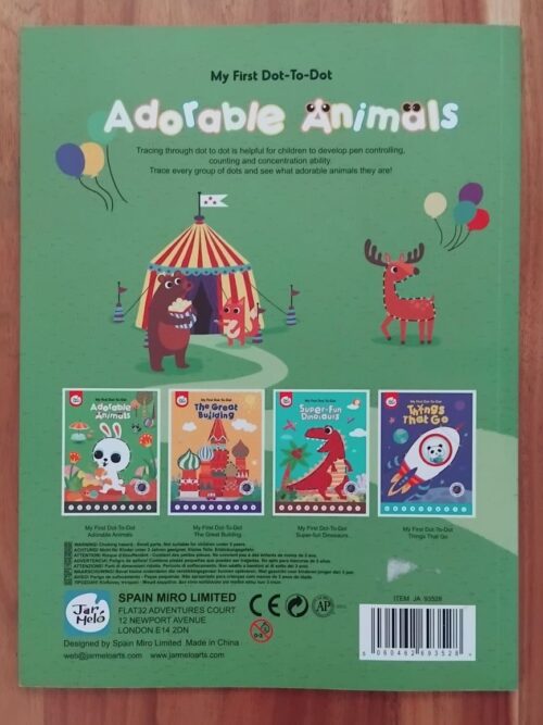 My First Dot-To-Dot Book: Adorable Animals secondhand book