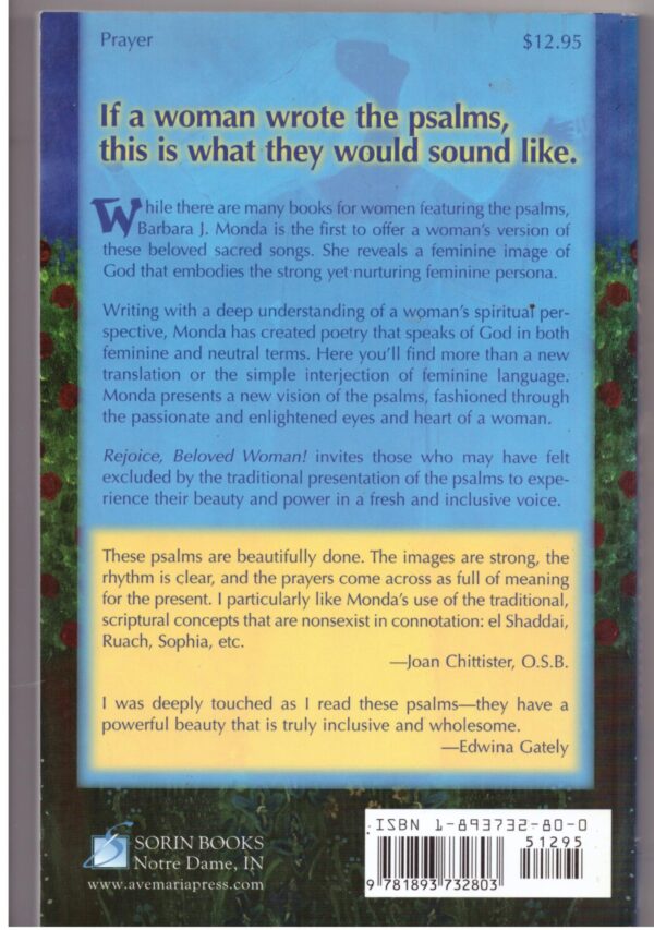 Rejoice, Beloved Woman!: The Psalms Revisioned – Barbara J. Monda secondhand book