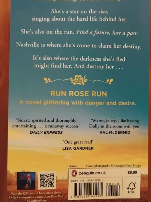 Run Rose Run – Dolly Parton & James Patterson secondhand book