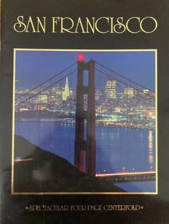 San Francisco Travel Guide Spectacular Four Page Centerfold. This is a used book.