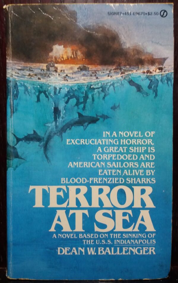 Terror At Sea – Dean W. Ballenger secondhand book