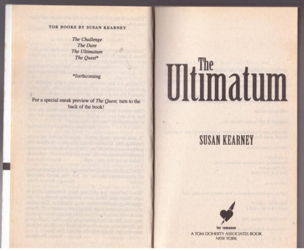 The Ultimatum - Susan Kearney