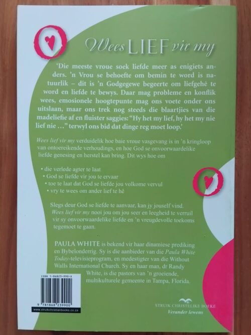 Wees Lief Vir My – Paula White secondhand book