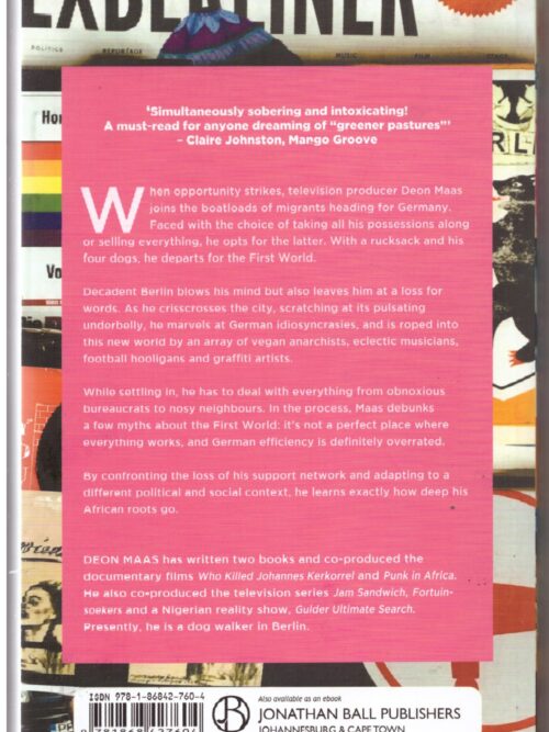 Witboy In Berlin: Adventures In The First World – Deon Maas secondhand book
