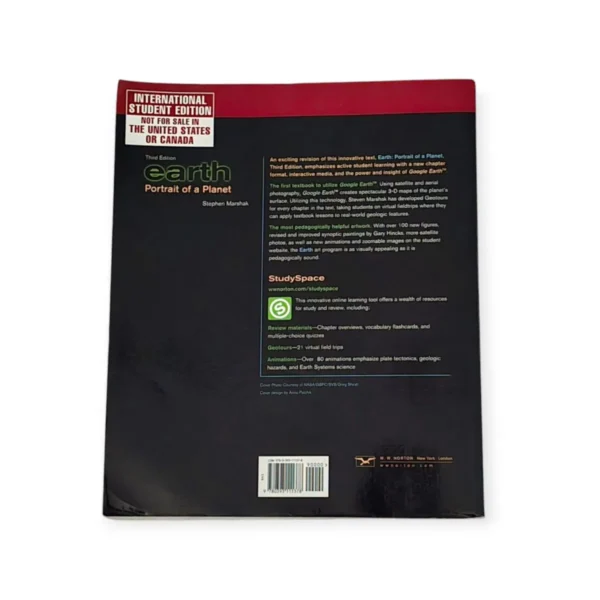 Earth: Portrait of a Planet – Stephen Marshak secondhand book