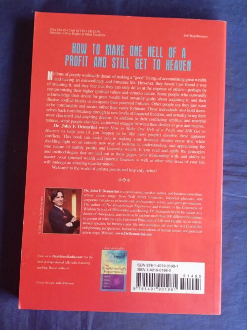 How To Make One Hell Of A Profit – John F. Demartini secondhand book