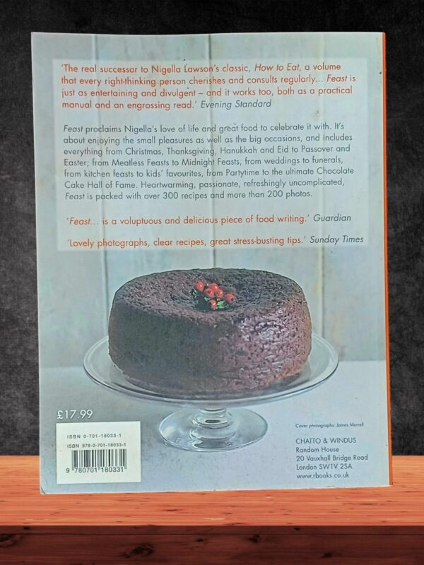 Feast: Food That Celebrates Life – Nigella Lawson secondhand book