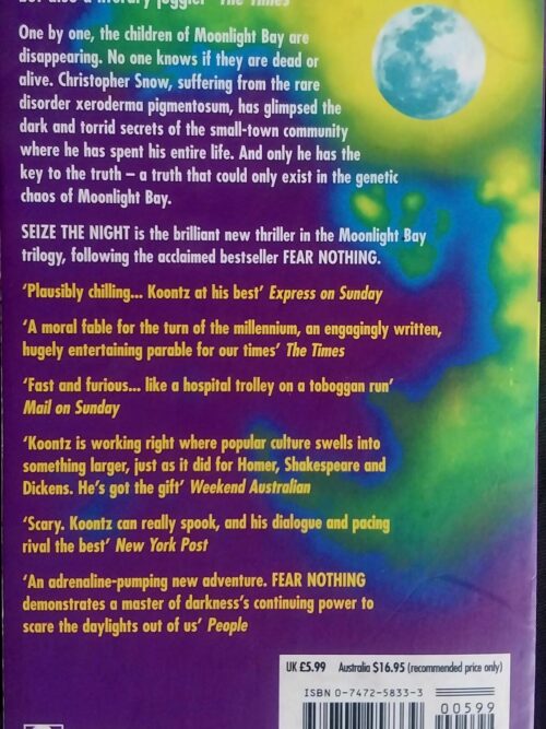 Seize The Night – Dean Koontz secondhand book