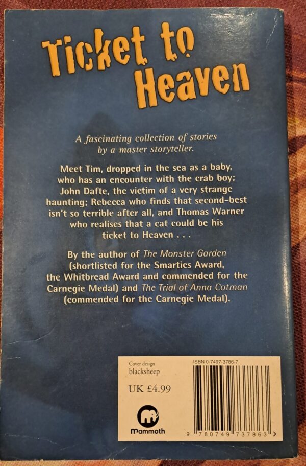Ticket To Heaven – Vivien Alcock secondhand book