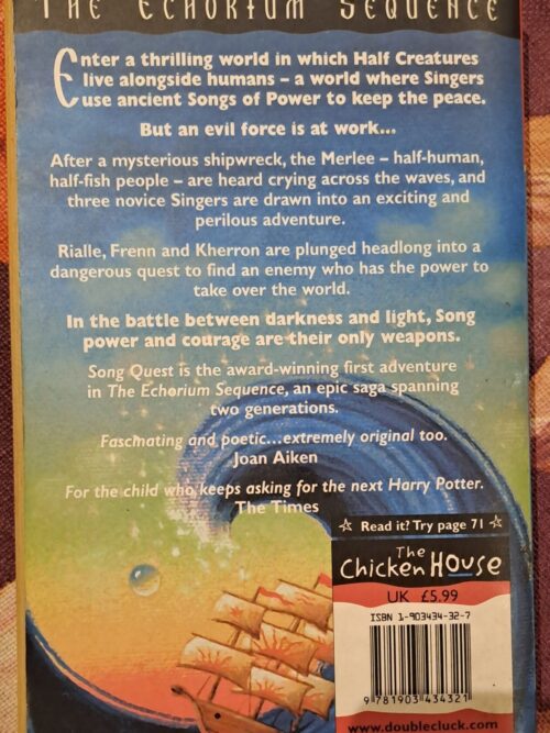 Song Quest – Katherine Roberts secondhand book