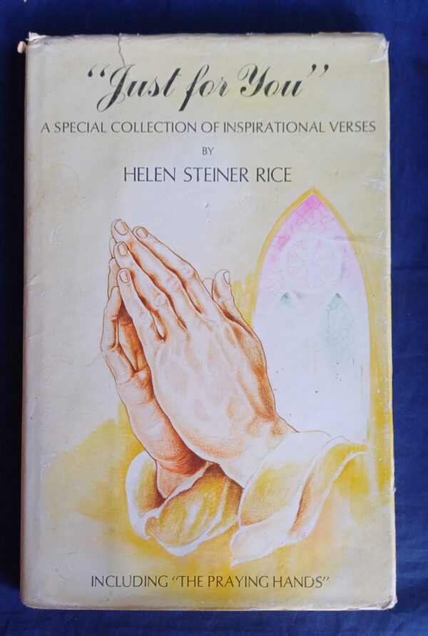 Just For You - Helen Steiner Rice Just For You - Helen Steiner Rice