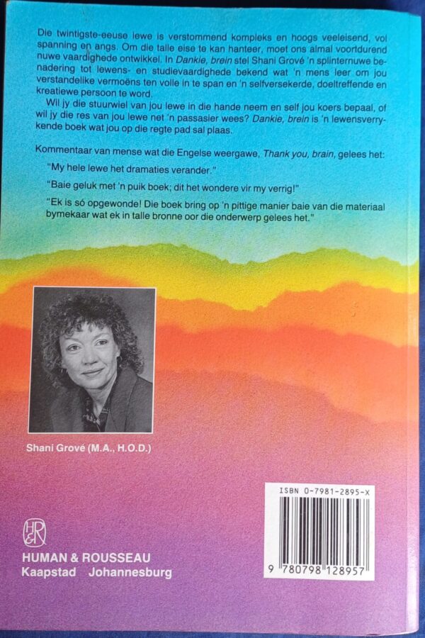 Dankie, Brein – Shani Grove secondhand book