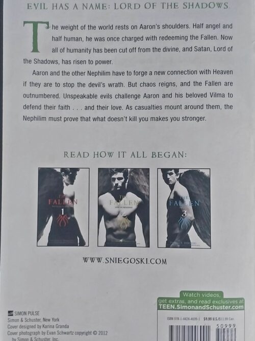 The Fallen 4: Forsaken – Thomas E. Sniegoski secondhand book