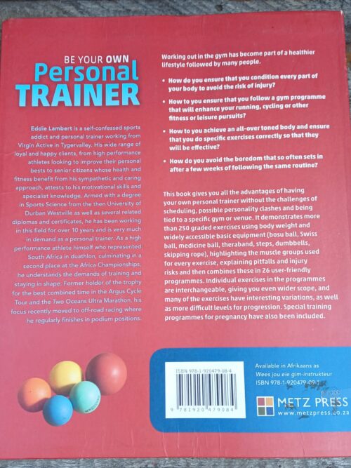 Be Your Own Personal Trainer – Eddie Lambert secondhand book