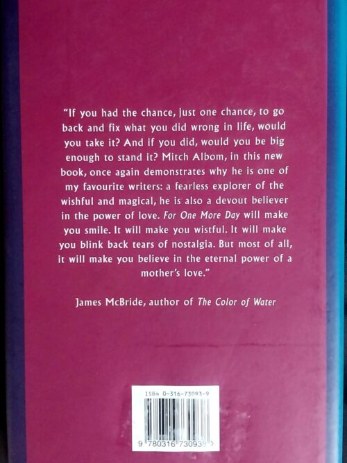 For One More Day – Mitch Albom secondhand book