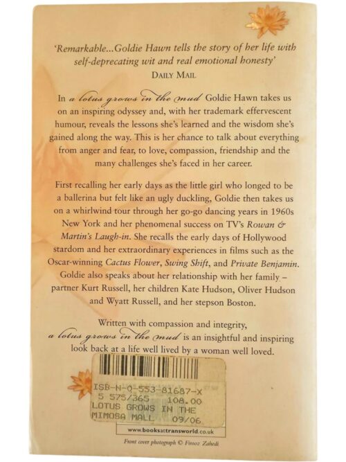 A Lotus Grows In The Mud – Goldie Hawn secondhand book