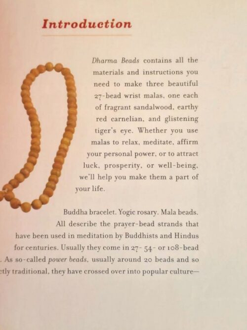 Dharma Beads: Making And Using Your Own Buddhist Malas – Joanna Arettam secondhand book