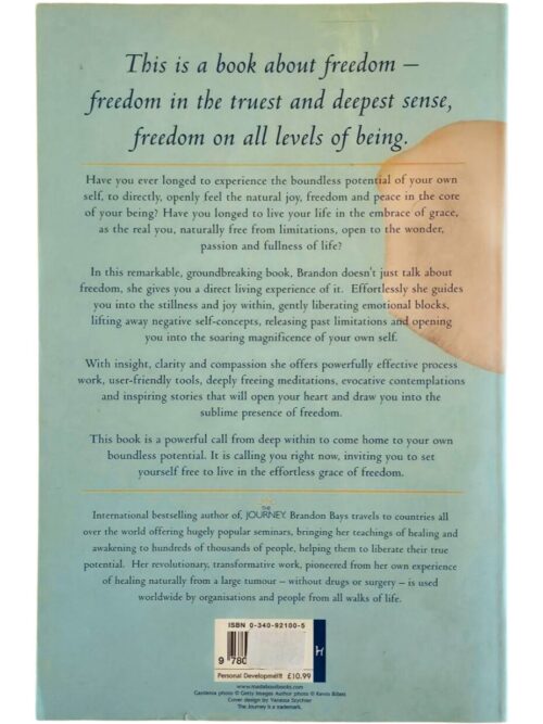 Freedom Is – Brandon Bays secondhand book