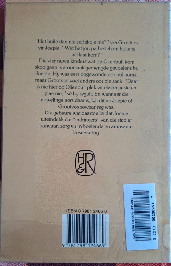 Jopie Maak Plek – Engela Van Rooyen secondhand book