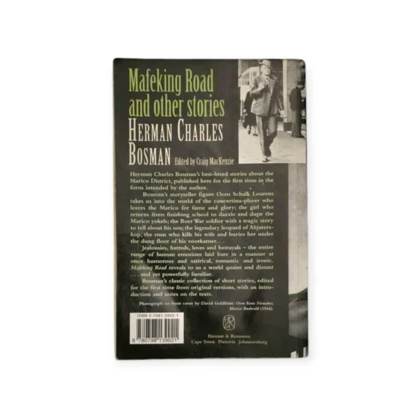 Mafikeng Road And Other Stories - Herman Charles Bosman