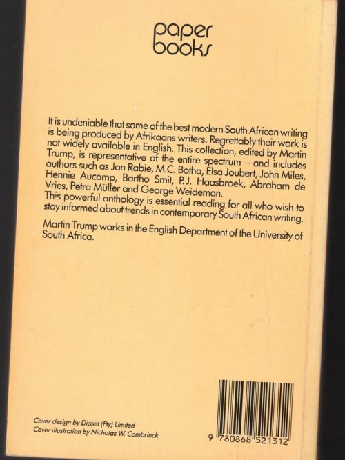 Armed Vision: Afrikaans Writers In English — Martin Trump secondhand book