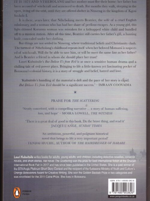 But Deliver Us From Evil – Lauri Kubuitsile secondhand book