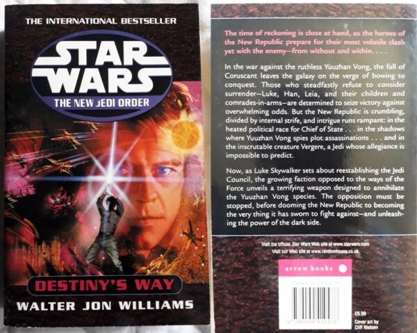 NJO#14: Destiny’s Way – Walter Jon Williams (Star Wars) secondhand book