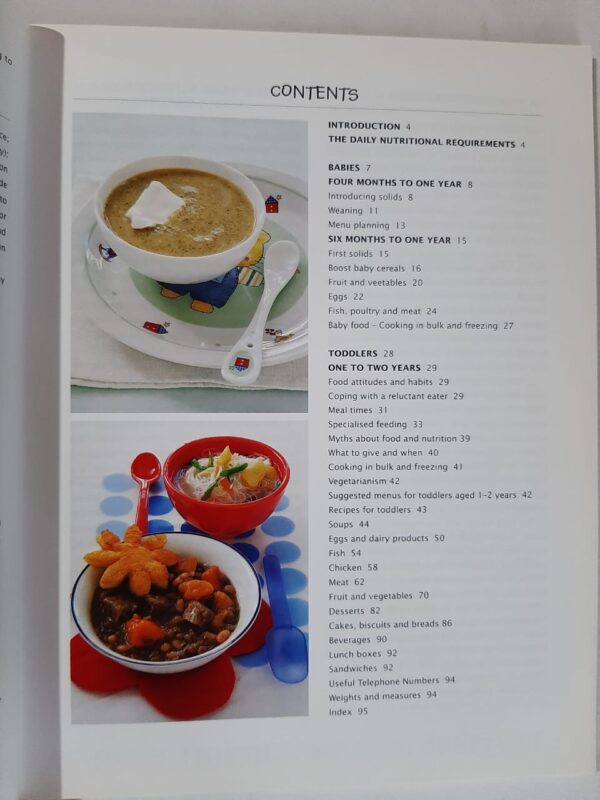 Easy Meals For Babies & Toddlers – Deirdre Randall secondhand book