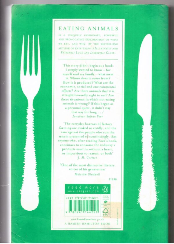 Eating Animals - Jonathan Safran Foer