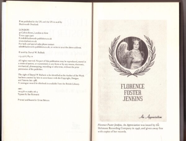 Florence Foster Jenkins: The Life Of The World's Worst Opera Singer - Darryl W. Bullock