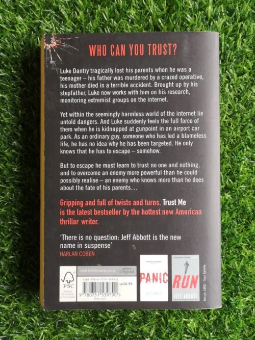 Trust Me – Jeff Abbott secondhand book