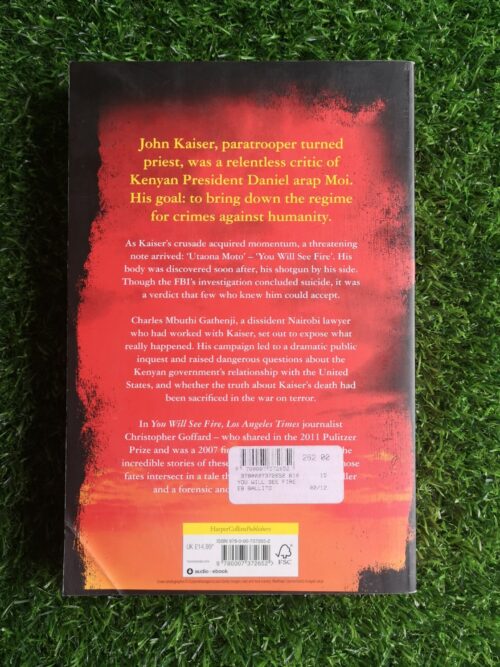 You Will See Fire – Christopher Goffard secondhand book
