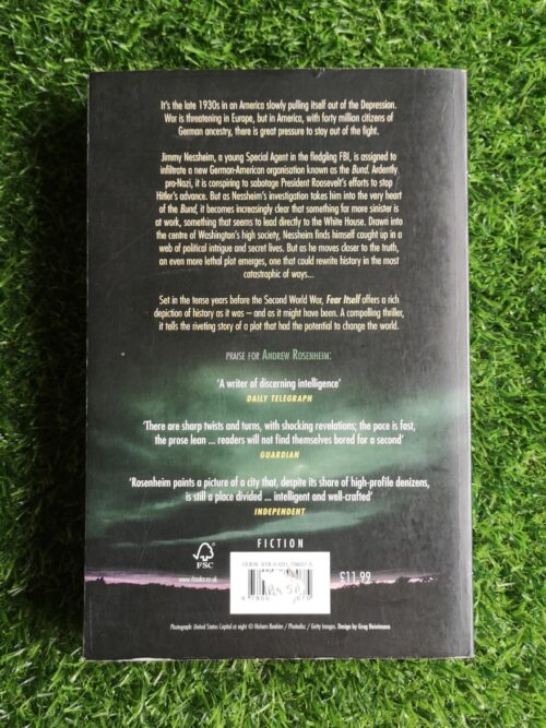 Fear Itself – Andrew Rosenheim secondhand book