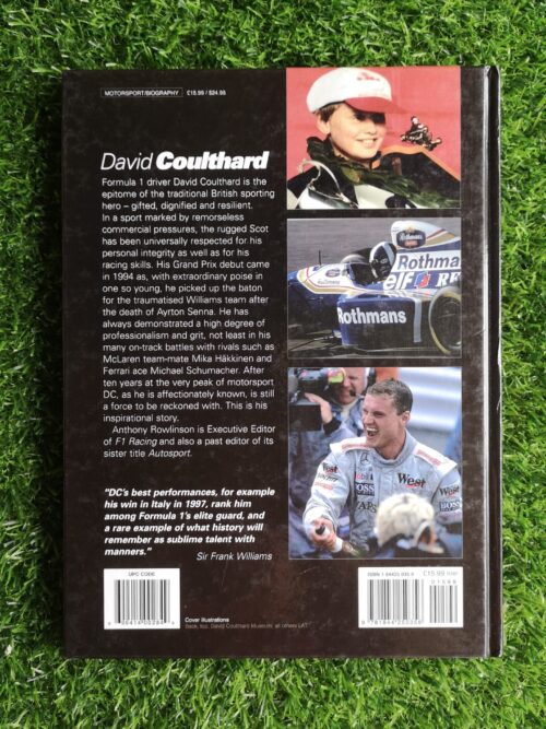 David Coulthard: His Decade In Formula 1 – Anthony Rowlinson secondhand book