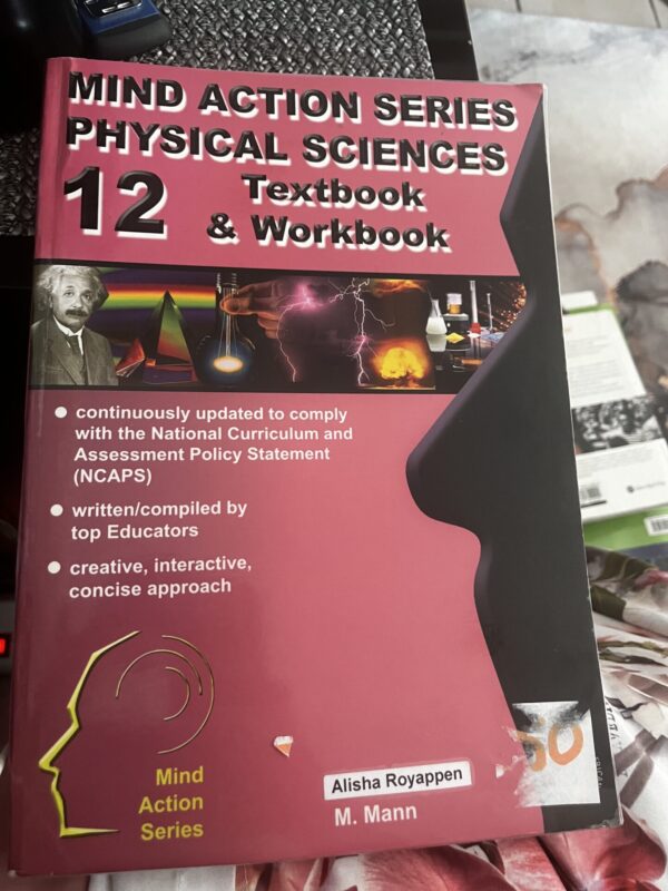Physical Science Textbook & Workbook NCAPS – Grade 12 secondhand book