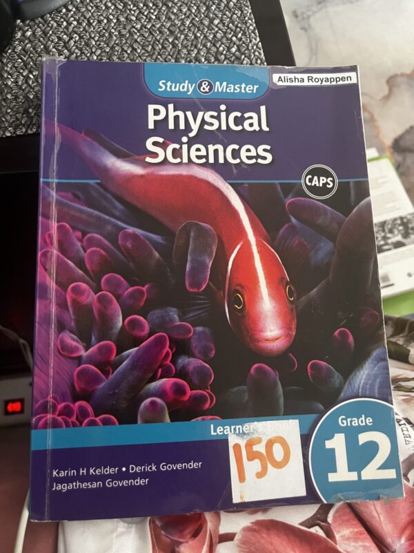 Study & Master Physical Sciences Learner’s Book Grade 12 secondhand book