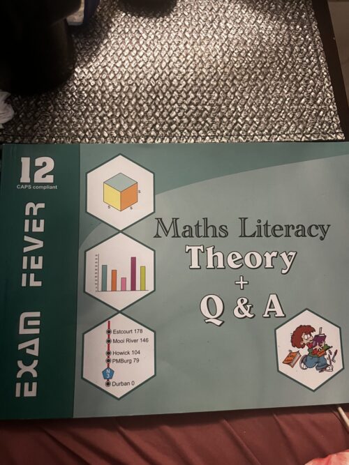 Exam Fever Maths Literacy Grade 12 Study Guide & Workbook secondhand book