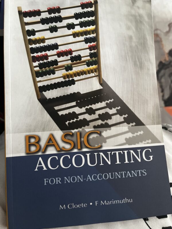 Basic Accounting For Non-Accountants – Cloete, Marimuthu secondhand book