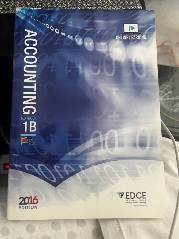 Accounting 1B secondhand book