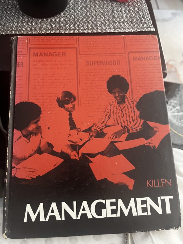 Management: A Middle-Management Approach secondhand book