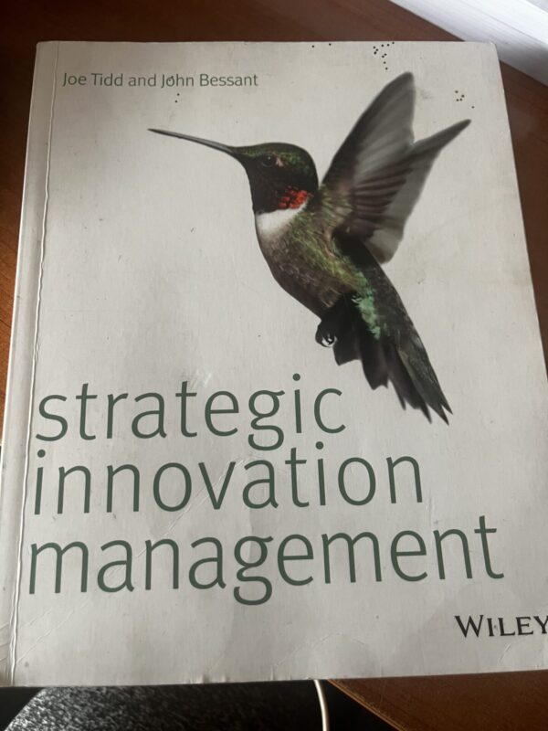 Strategic Innovation Management – Joe Tidd, John R. Bessant secondhand book