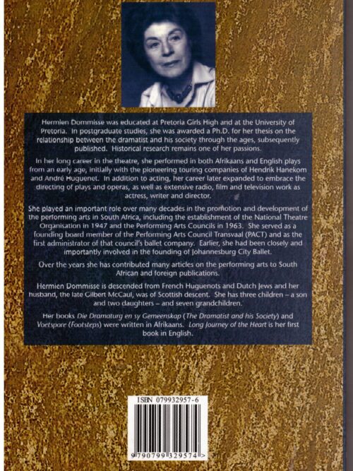 Long Journey Of The Heart – Hermien Dommisse ** SIGNED ** secondhand book