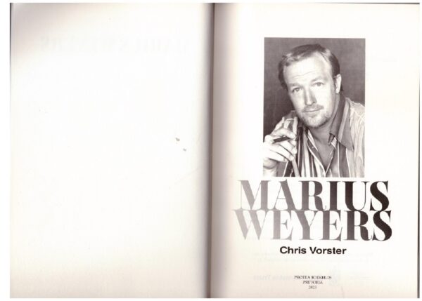 Marius Weyers - Chris Vorster
