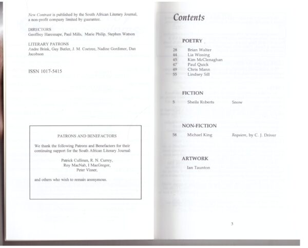 New Contrast 106 - Volume 27, No 2, June 1999