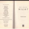 One Silent Night -- Sherrilyn Kenyon